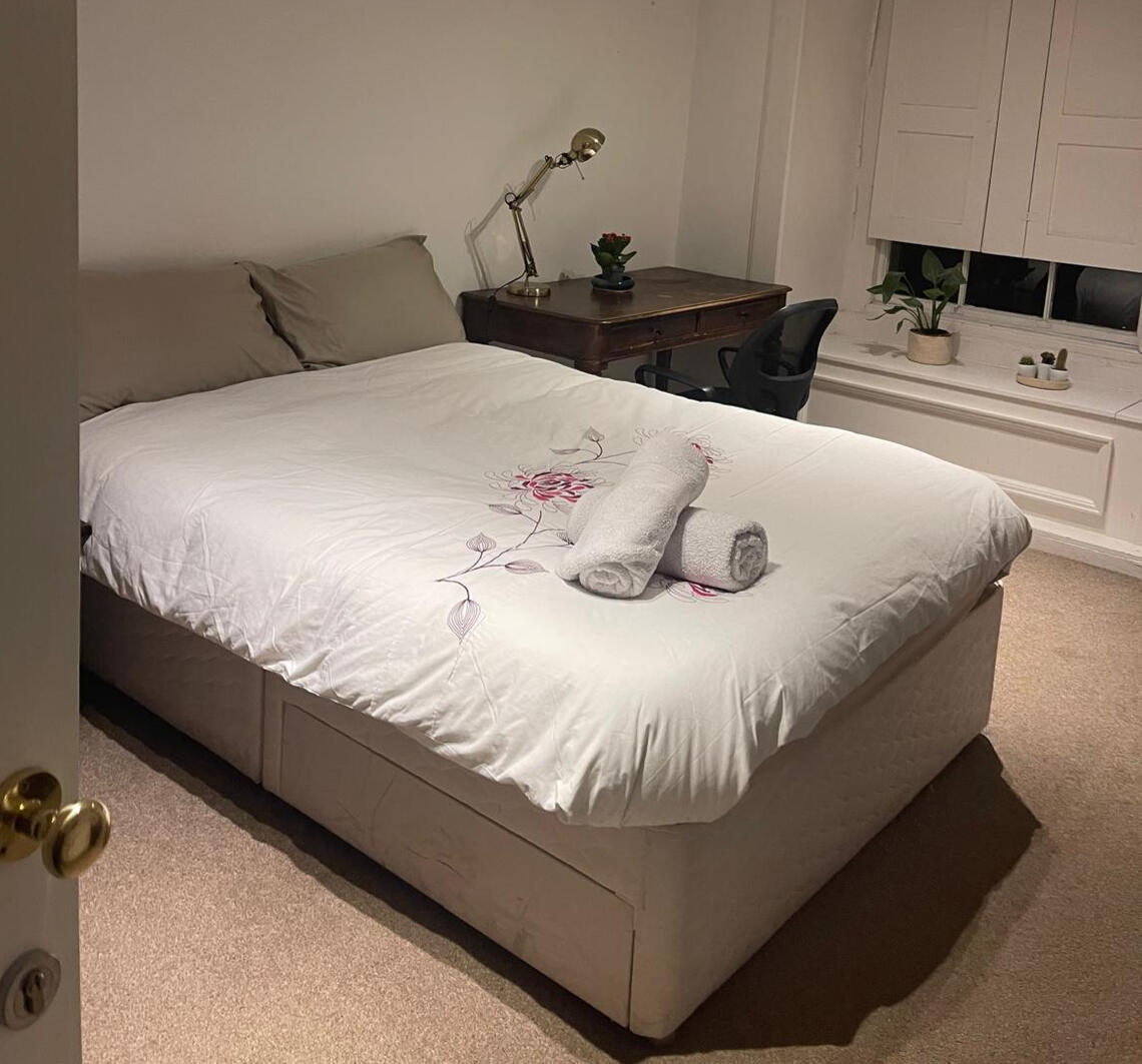 home cottage bed cleaned